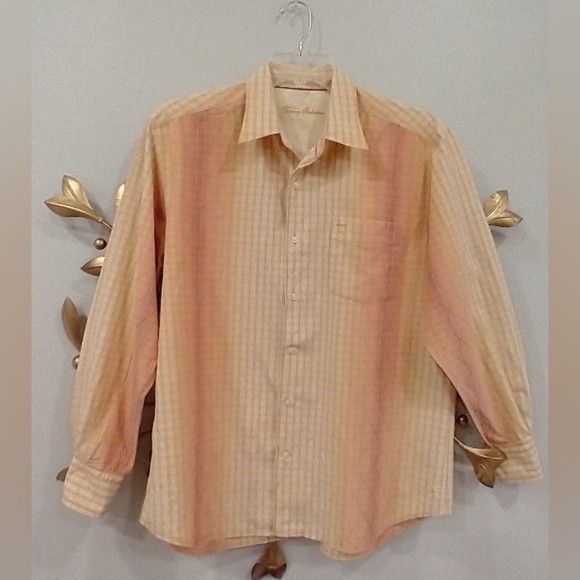 TOMMY BAHAMA SILK COTTON BLEND SHIRT - Picture 10 of 11